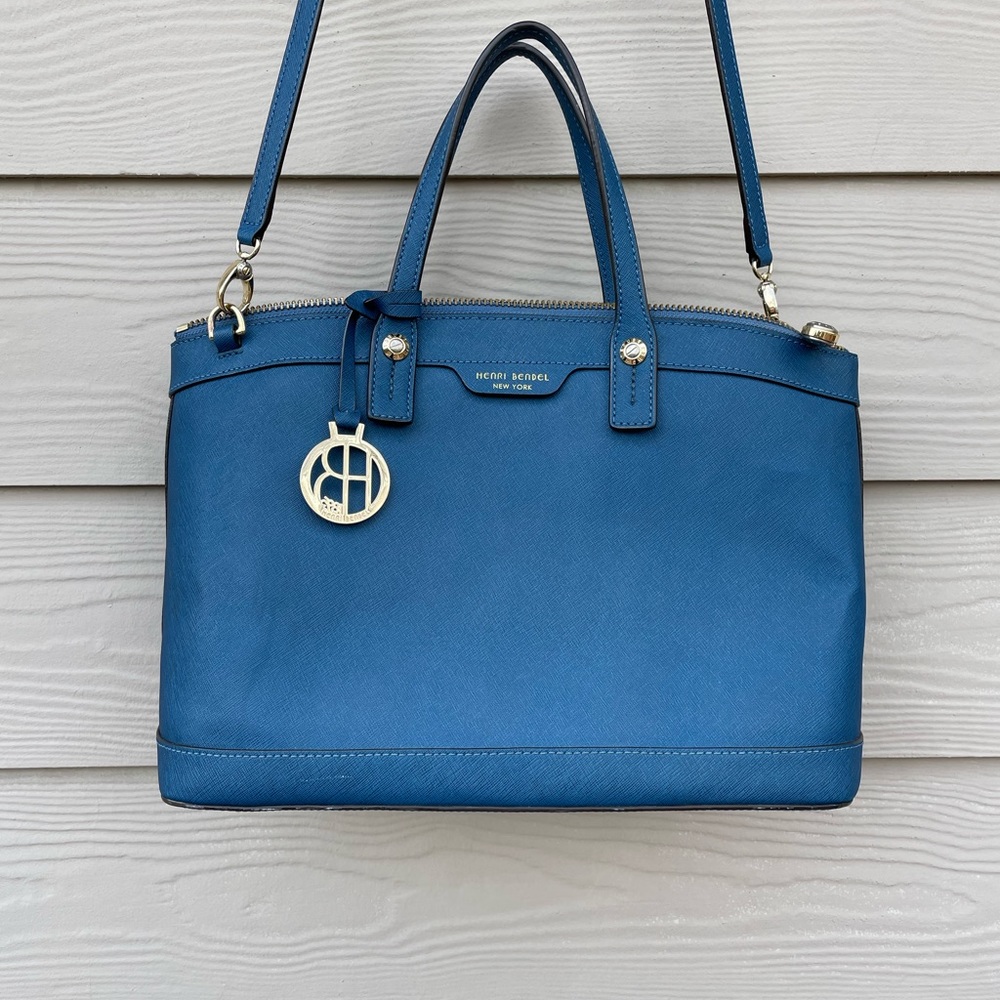 Henri Bendel  satchel blue